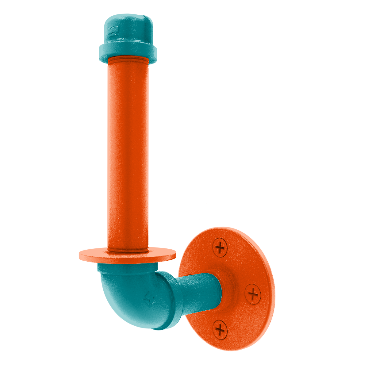 Gridiron Collection Upright Toilet Paper Holder Miami Edition