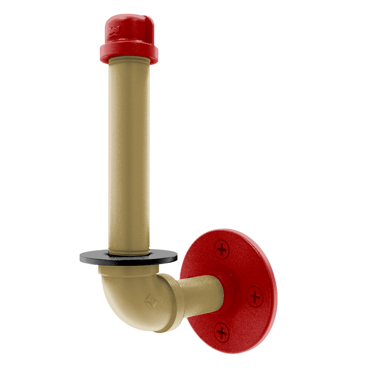 Gridiron Collection Upright Toilet Paper Holder San Francisco Edition