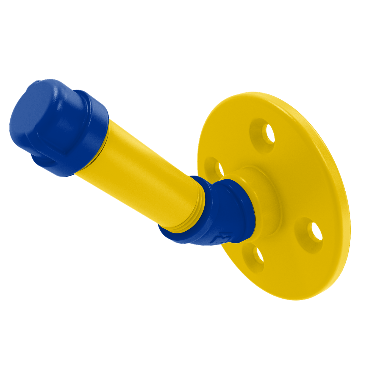 Gridiron Collection Single Robe Hook Los Angeles Blue and Yellow Edition