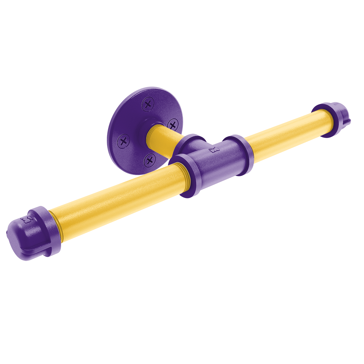 Gridiron Collection Double Roll Toilet Paper Holder Minnesota Edition