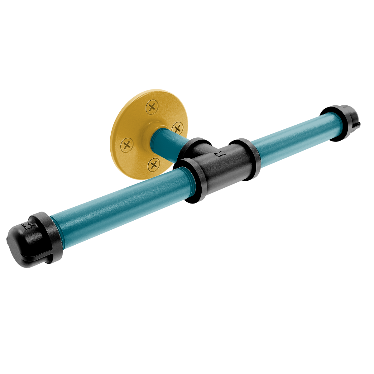 Gridiron Collection Double Roll Toilet Paper Holder Jacksonville Edition