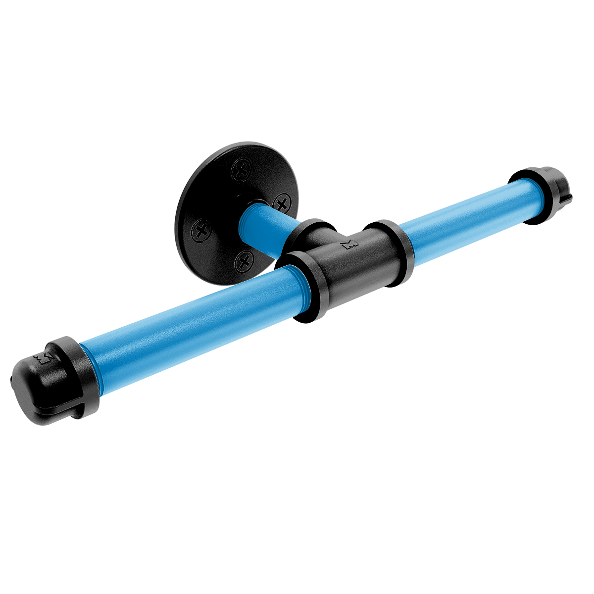 Gridiron Collection Double Roll Toilet Paper Holder Carolina Edition