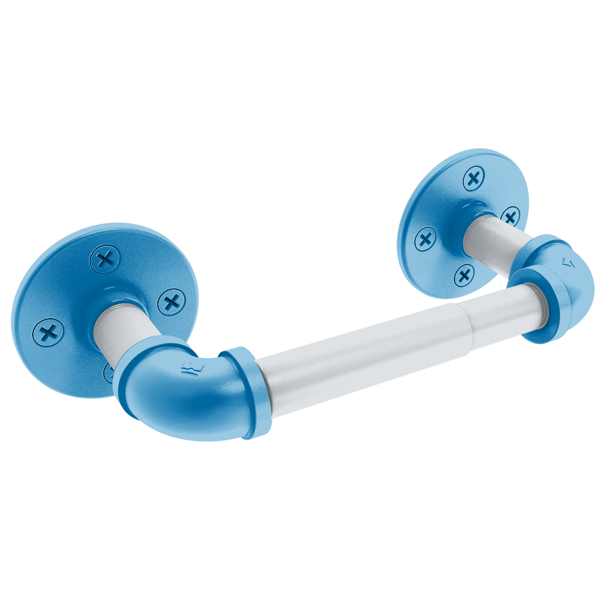 Gridiron Collection 2 Post Toilet Paper Holder Detroit Edition