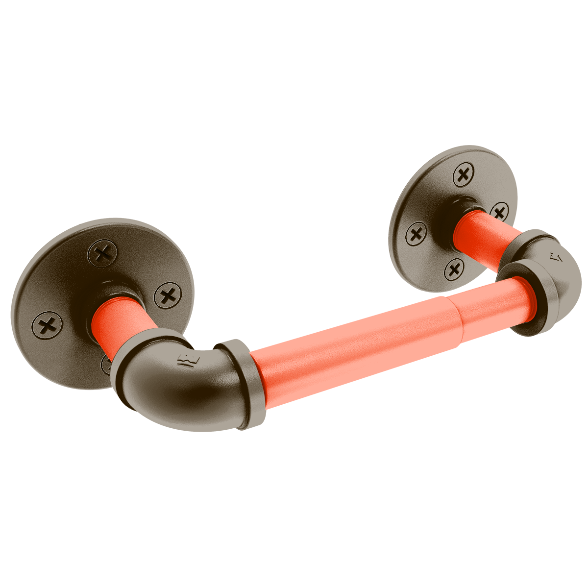 Gridiron Collection 2 Post Toilet Paper Holder Cleveland Edition