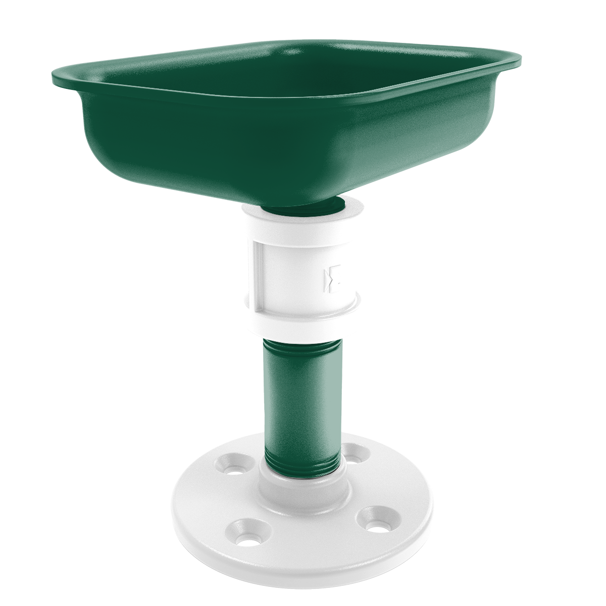 Gridiron Collection Vanity Top Soap Dish New York Green and White Edition