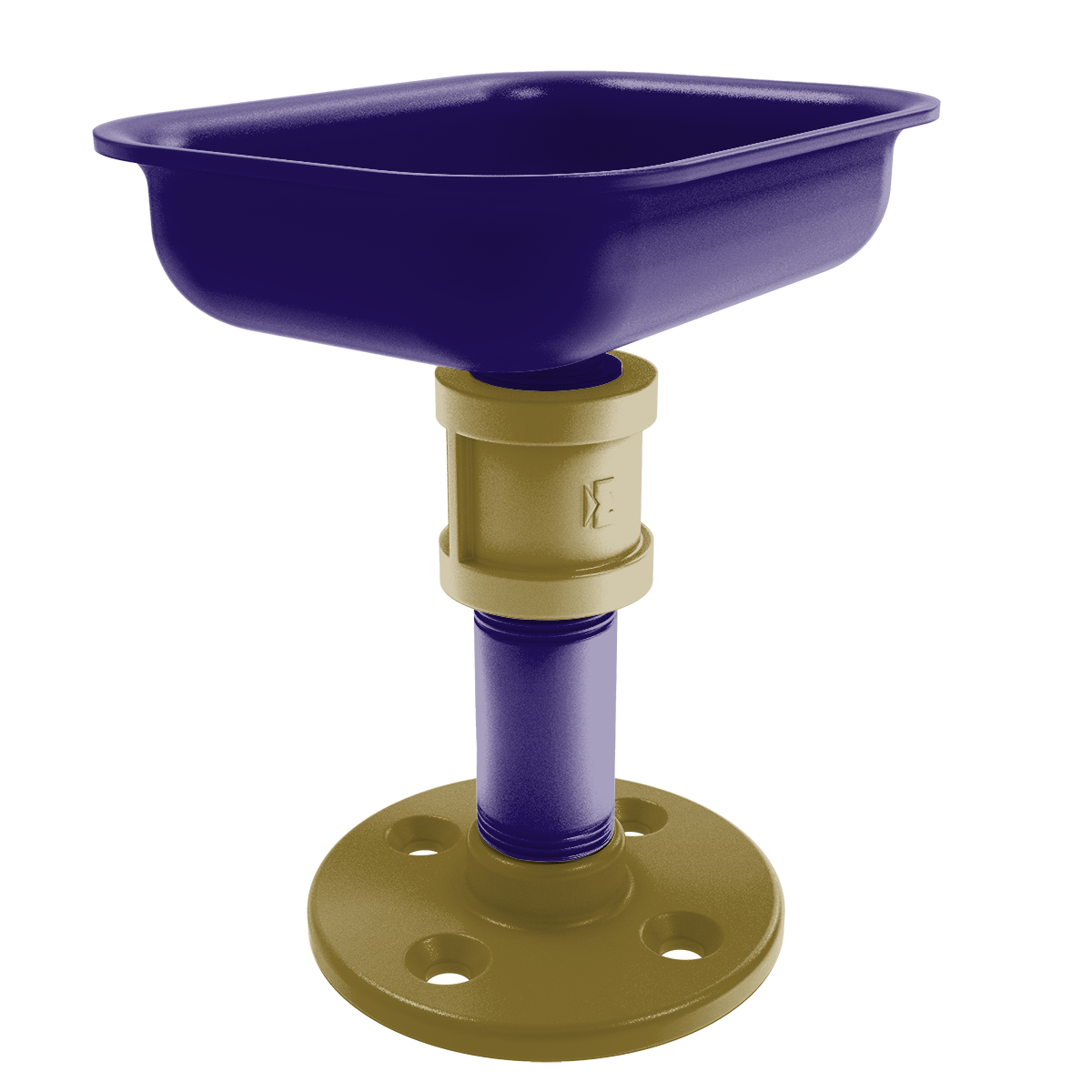 Gridiron Collection Vanity Top Soap Dish Baltimore Edition