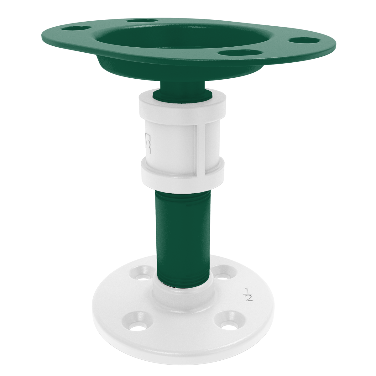 Gridiron Collection Vanity Top Toothbrush Holder New York Green and White Edition