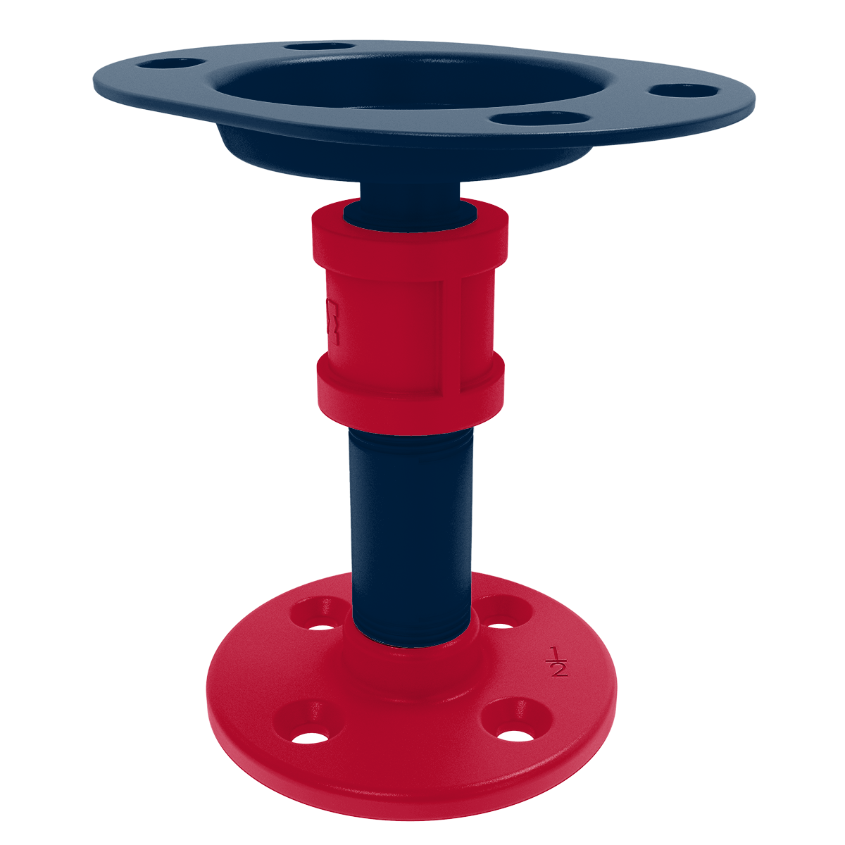 Gridiron Collection Vanity Top Toothbrush Holder New England Edition