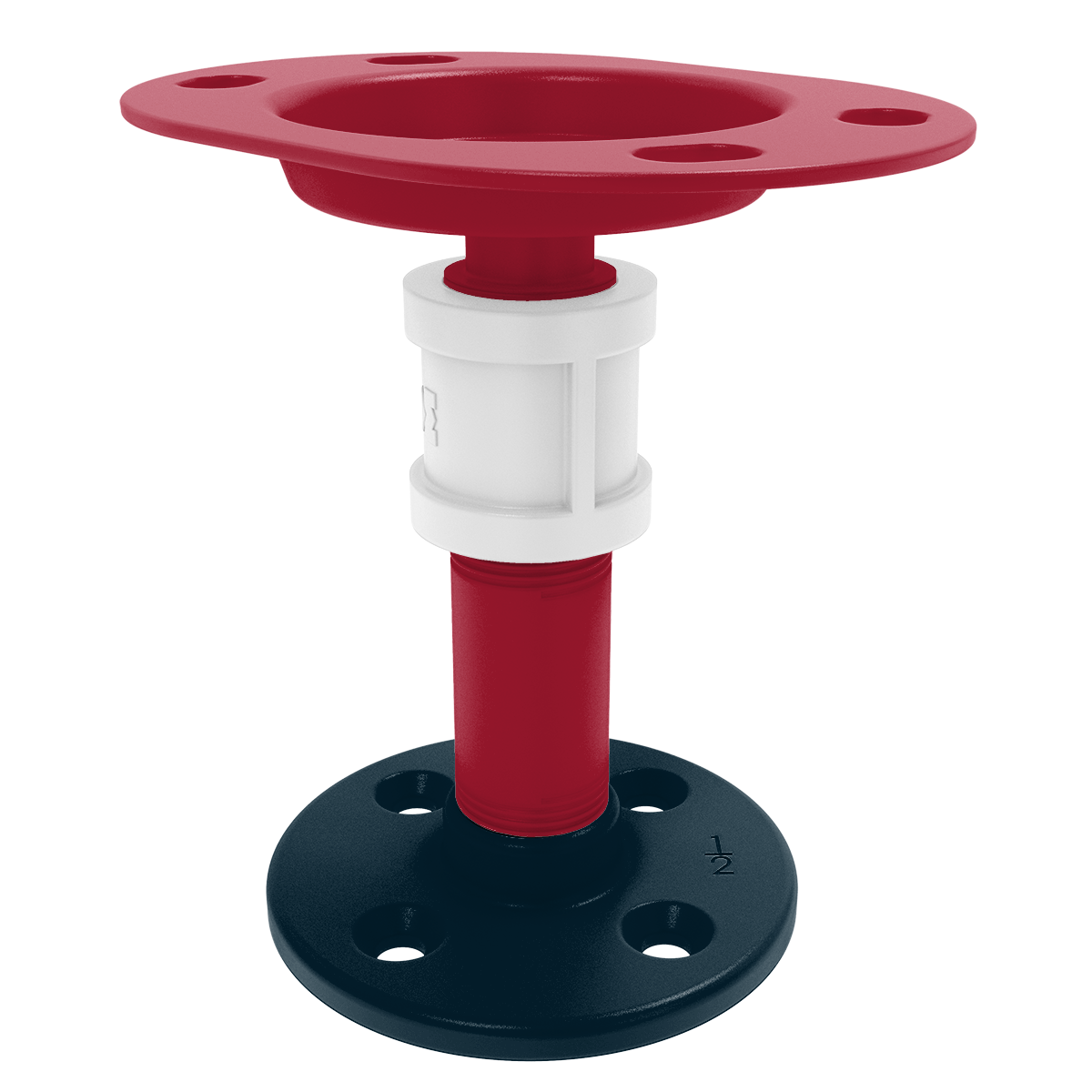 Gridiron Collection Vanity Top Toothbrush Holder Houston Edition