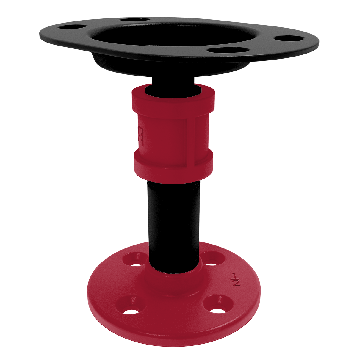 Gridiron Collection Vanity Top Toothbrush Holder Atlanta Edition