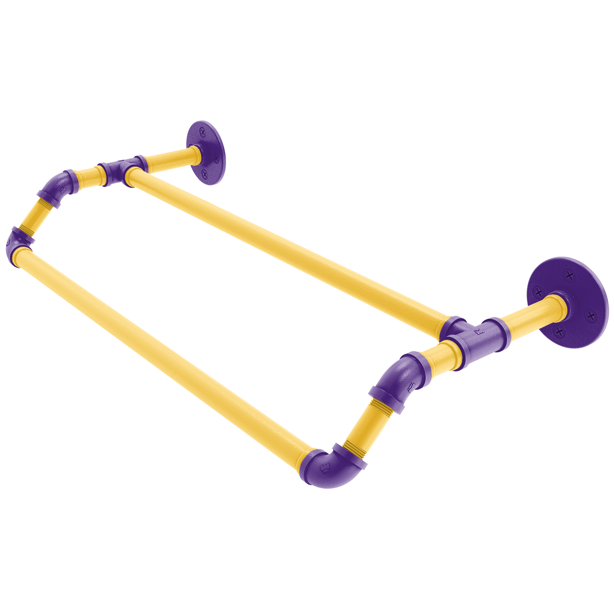 Gridiron Collection Double Towel Bar Minnesota Edition