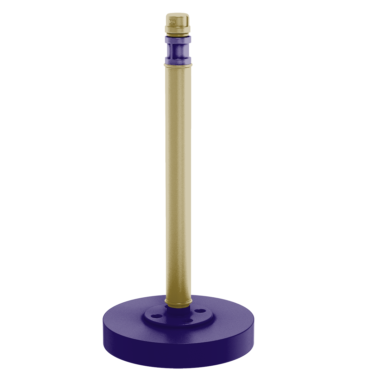 Gridiron Collection Countertop Paper Towel Stand Baltimore Edition