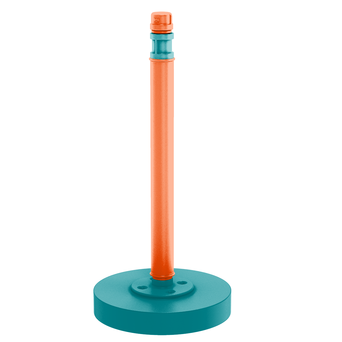 Gridiron Collection Countertop Paper Towel Stand Miami Edition