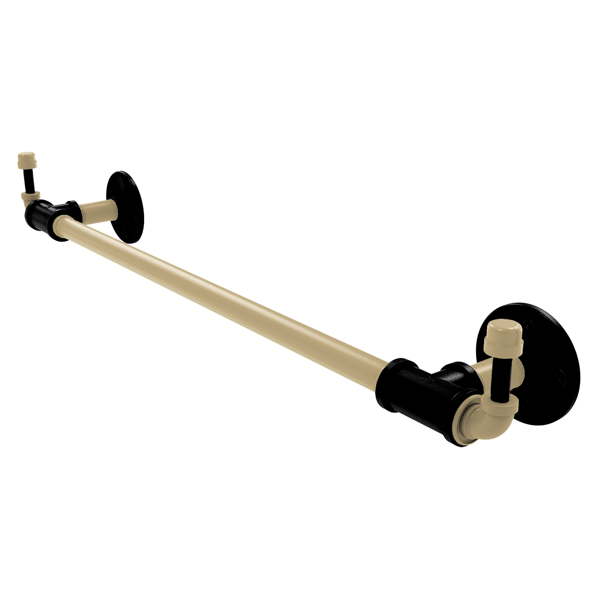 Gridiron Collection Towel Bar with Integrated Hooks New Orleans Edition