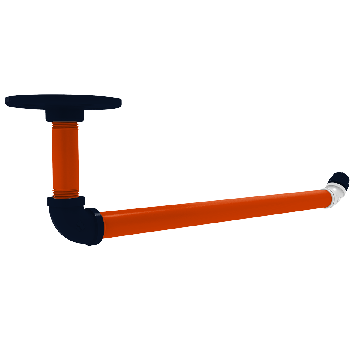 Gridiron Collection Under Cabinet Paper Towel Holder Chicago Edition