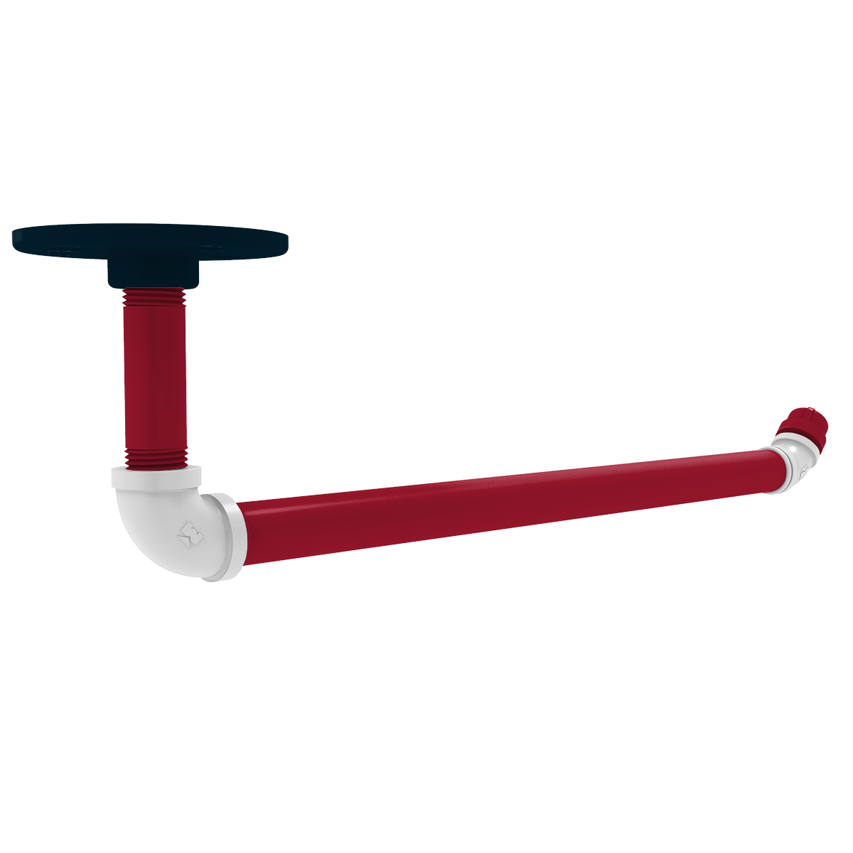 Gridiron Collection Under Cabinet Paper Towel Holder Houston Edition