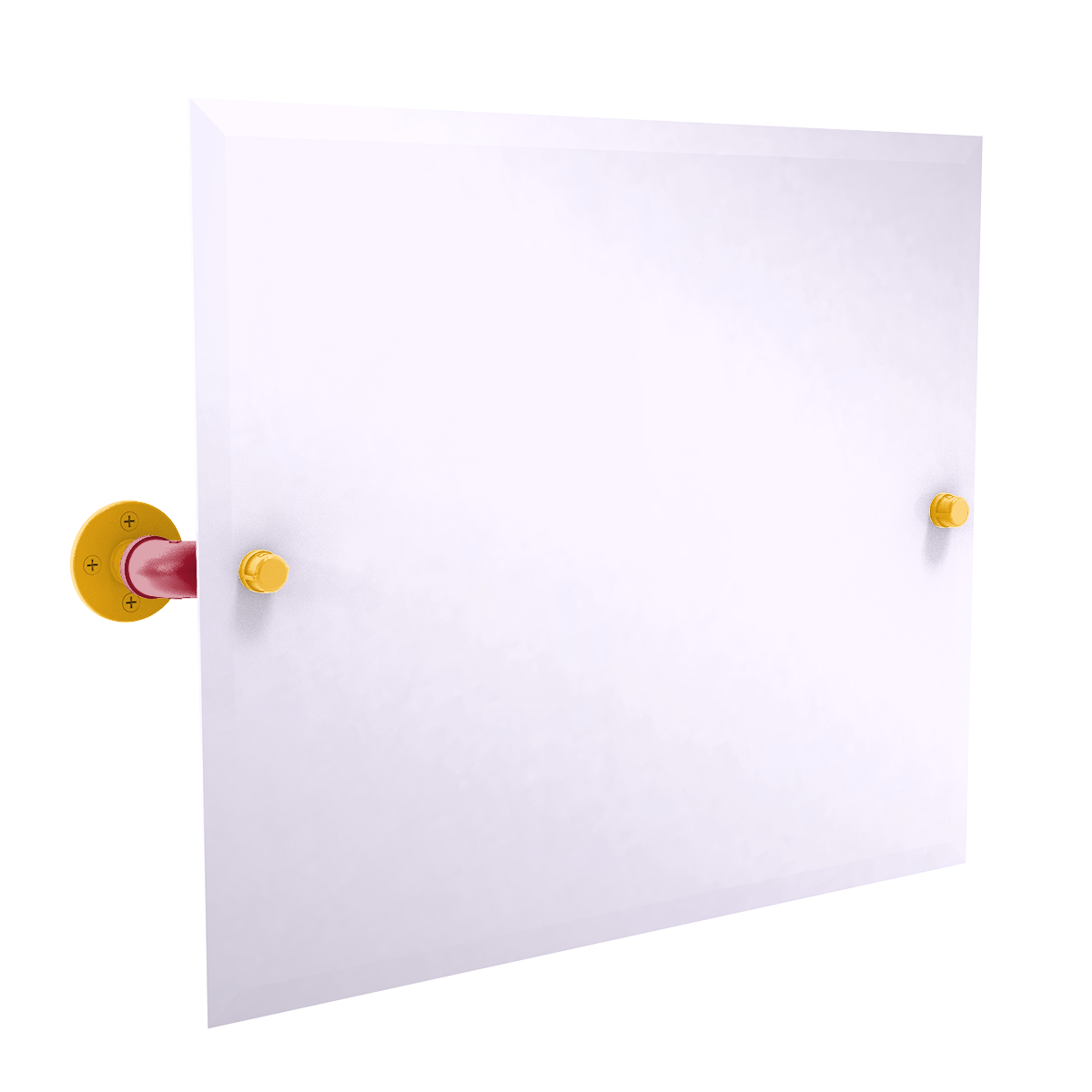 Gridiron Collection Landscape Rectangular Wall Mounted Tilt Mirror Kansas City Edition