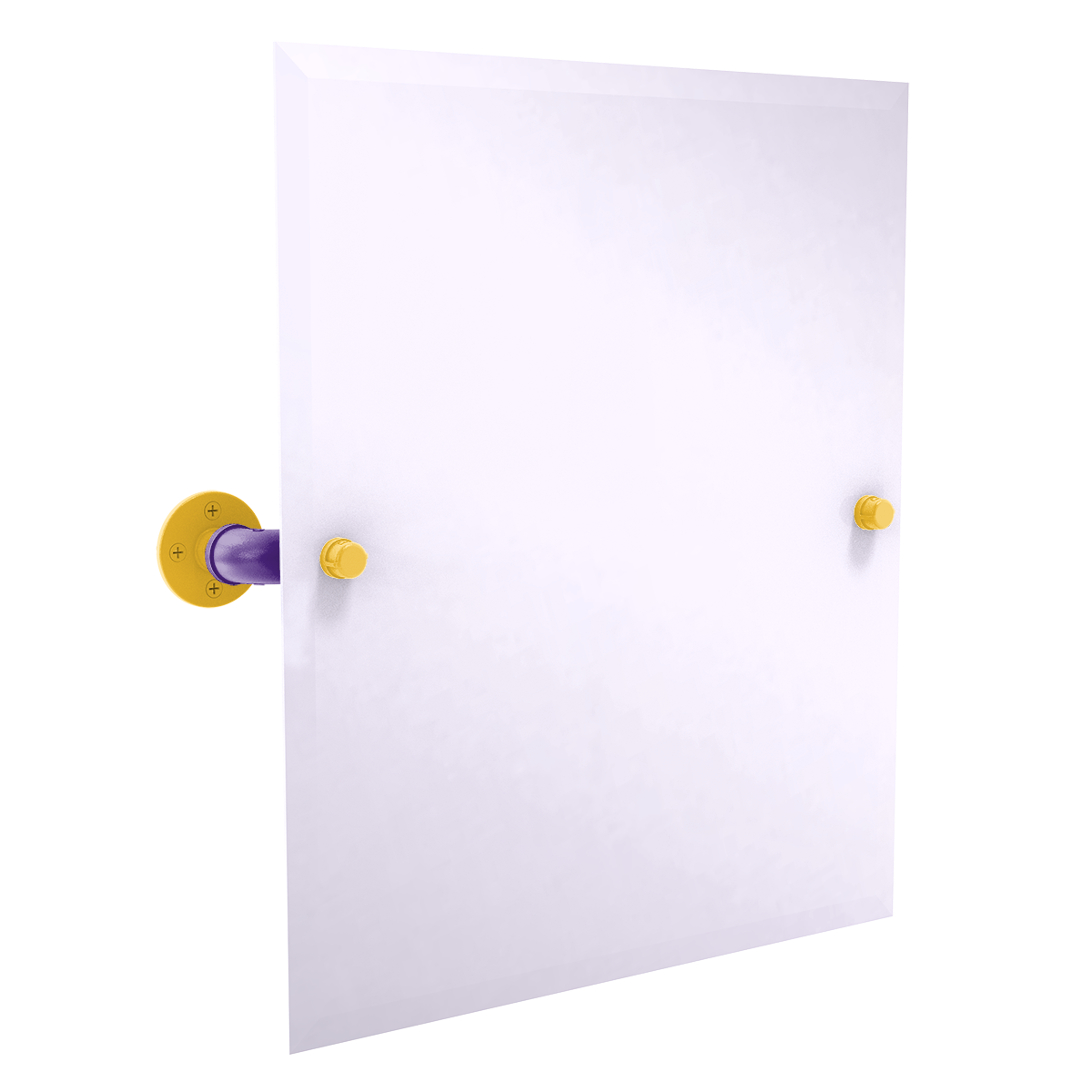 Gridiron Collection Frameless Rectangular Wall Mounted Tilt Mirror Minnesota Edition