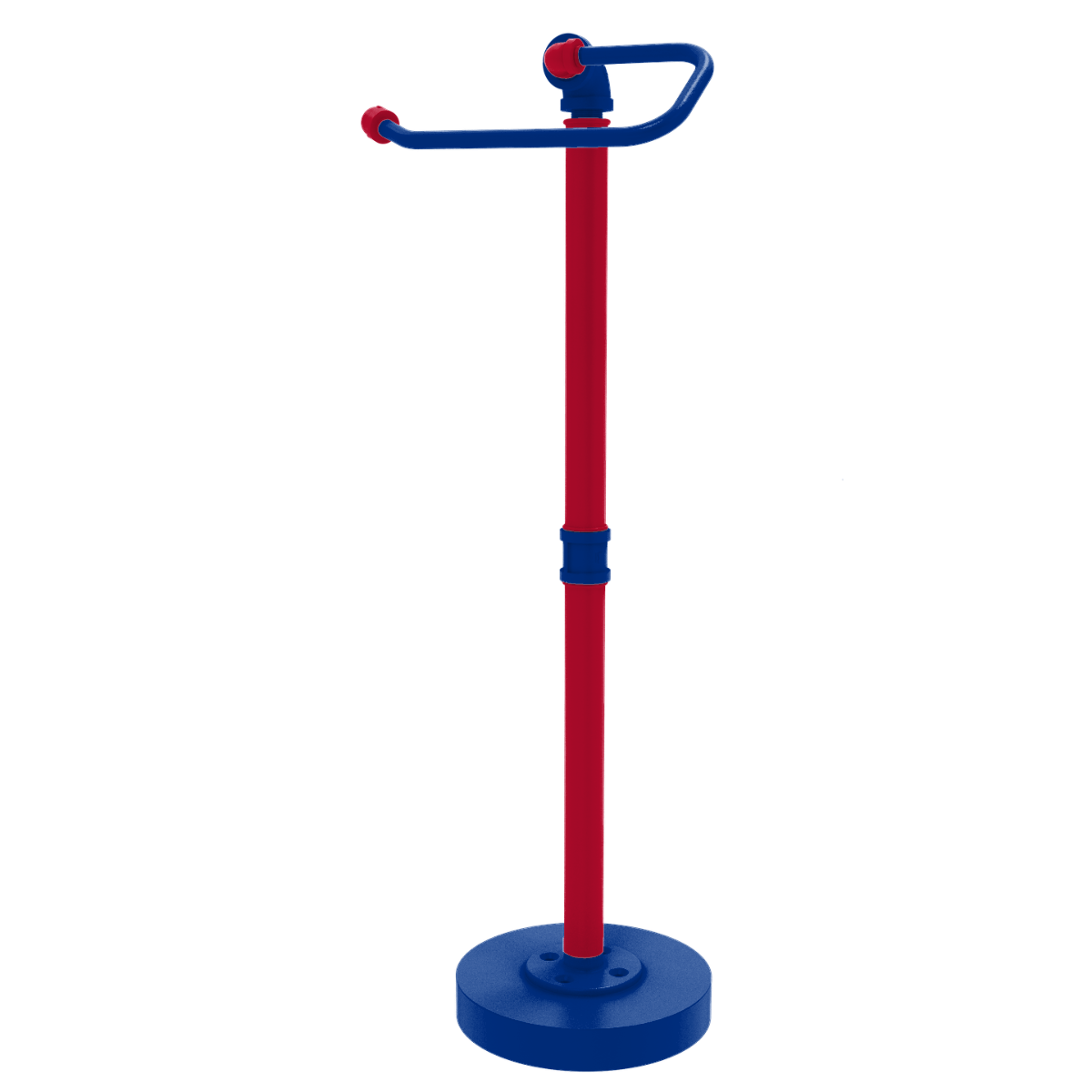 Gridiron Collection Freestanding Euro Style Toilet Tissue Stand Buffalo Edition