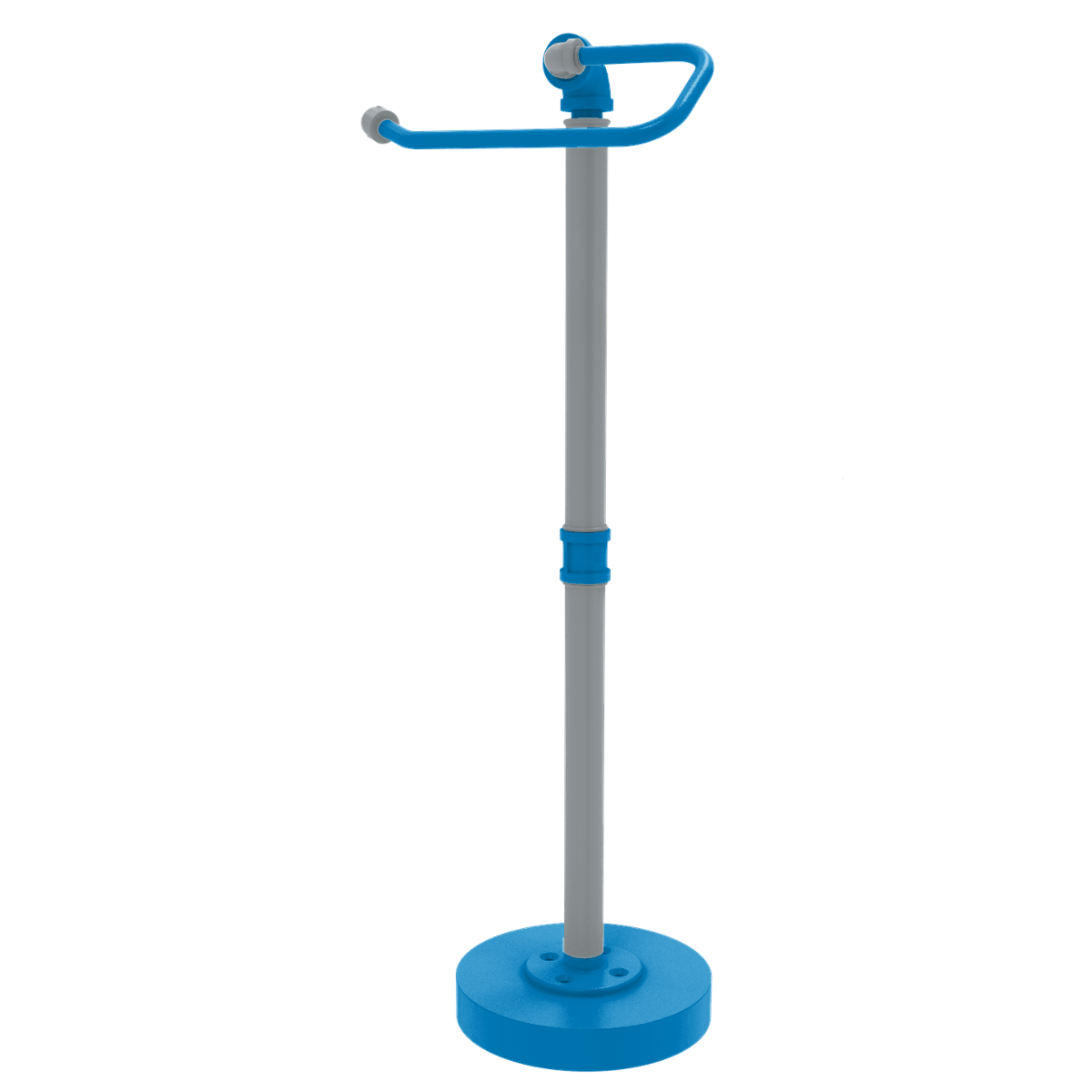 Gridiron Collection Freestanding Euro Style Toilet Tissue Stand Carolina Edition