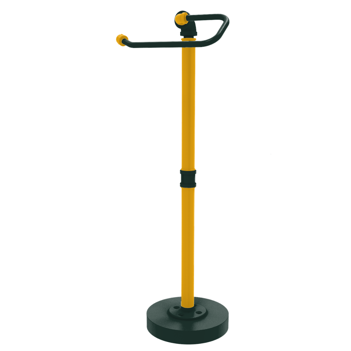 Gridiron Collection Freestanding Euro Style Toilet Tissue Stand Green Bay Edition