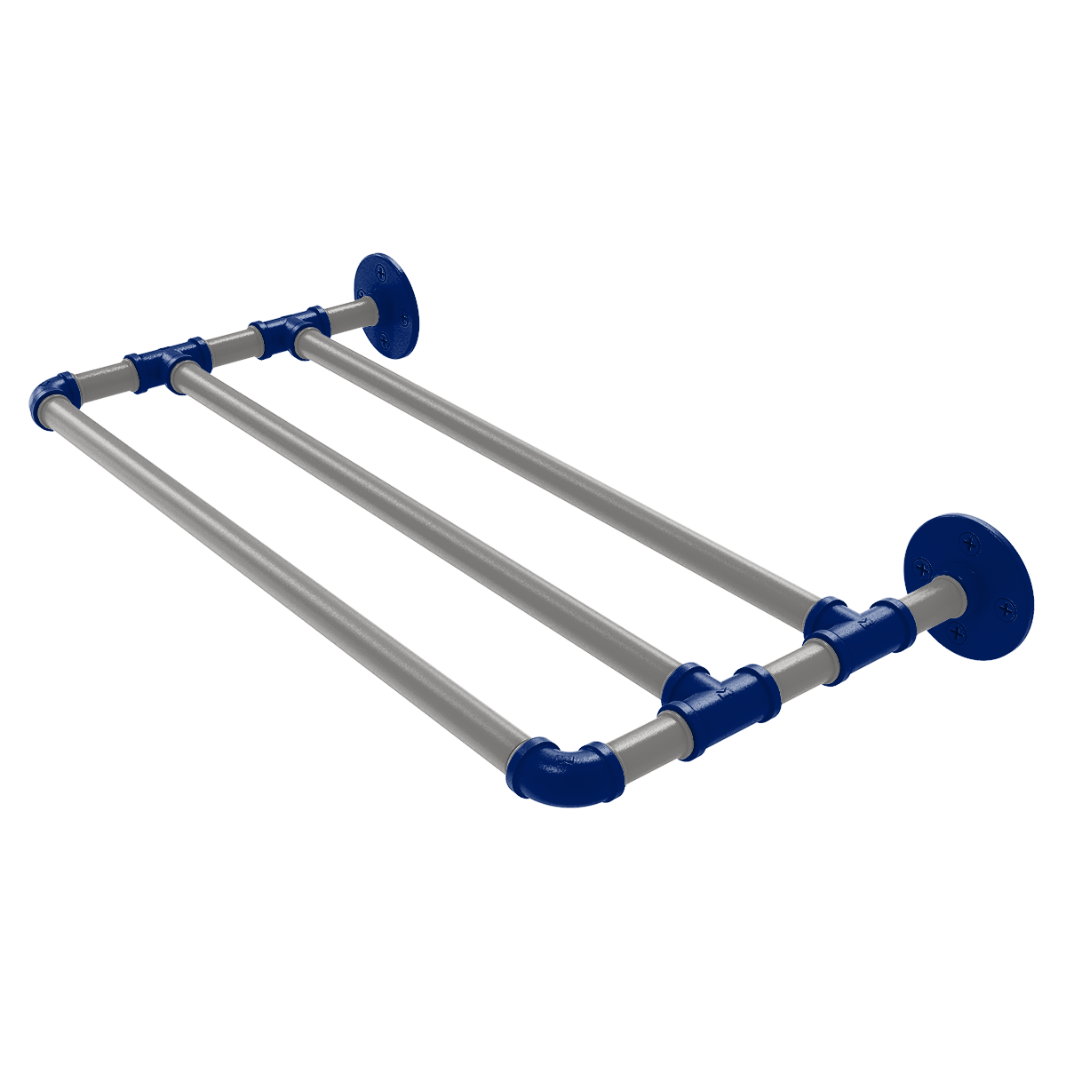 Gridiron Collection Wall Mounted Towel Shelf Dallas Edition