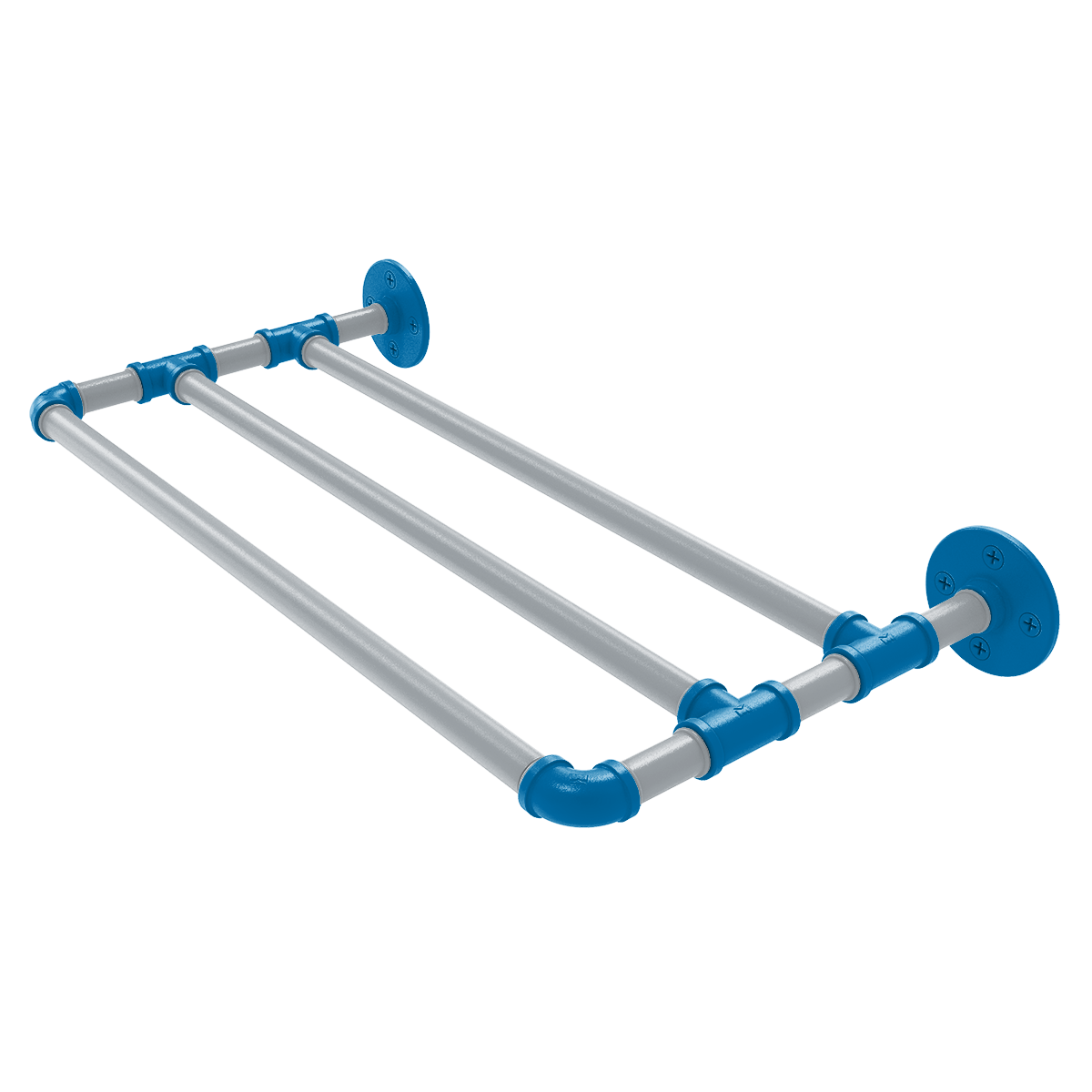 Gridiron Collection Wall Mounted Towel Shelf Detroit Edition