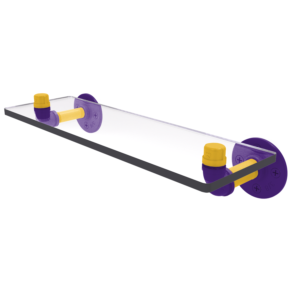 Gridiron Collection Glass Shelf Minnesota Edition