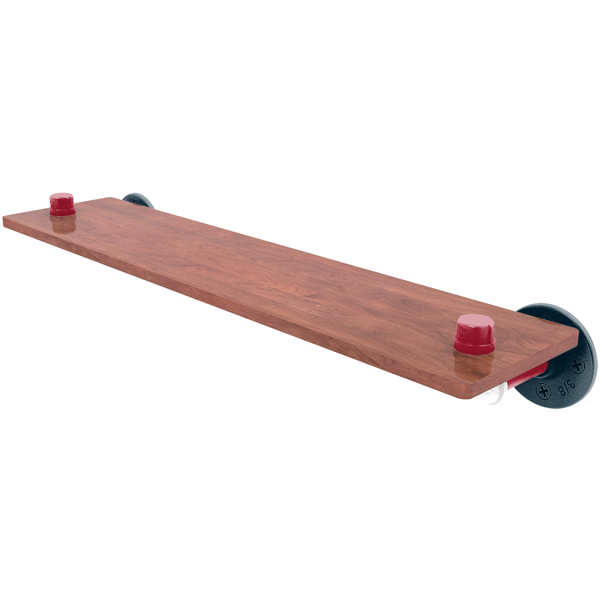 Gridiron Collection Wood Shelf Houston Edition