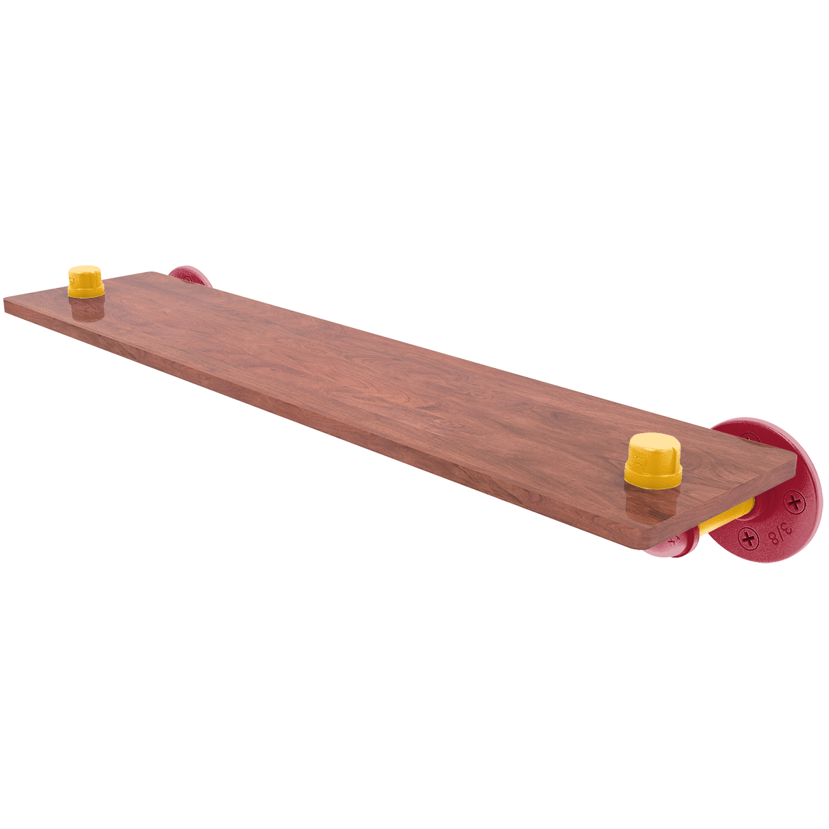 Gridiron Collection Wood Shelf Kansas City Edition