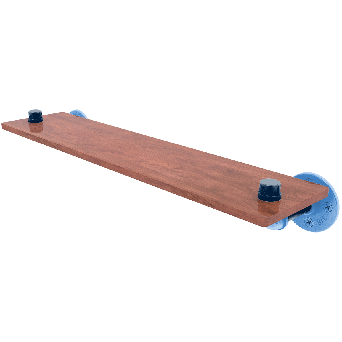 Gridiron Collection Wood Shelf Tennessee Edition