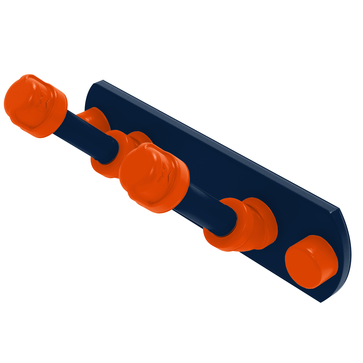 Gridiron Collection 2 Position Multi Hook Denver Edition