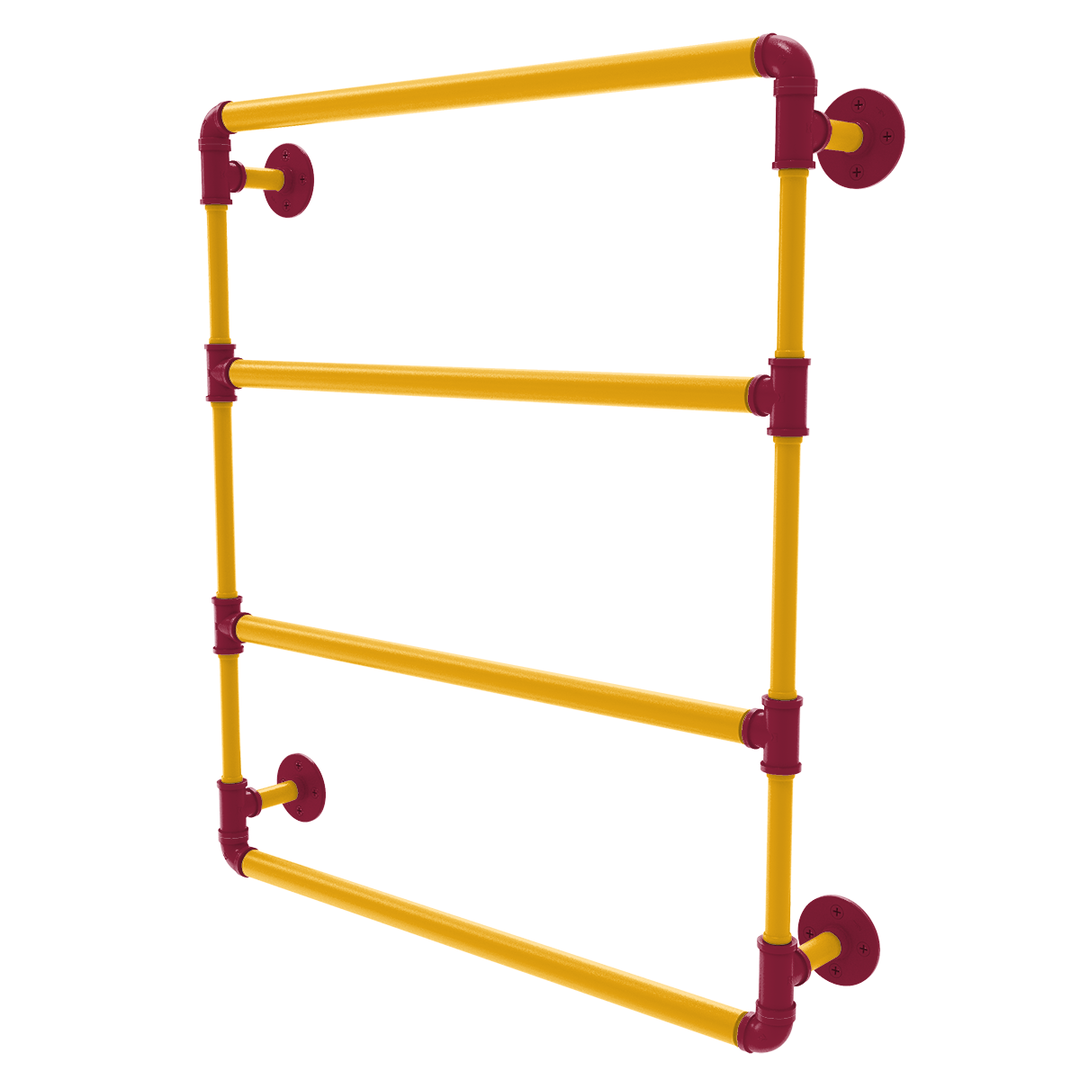 Gridiron Collection Wall Mounted Ladder Towel Bar Arizona Edition