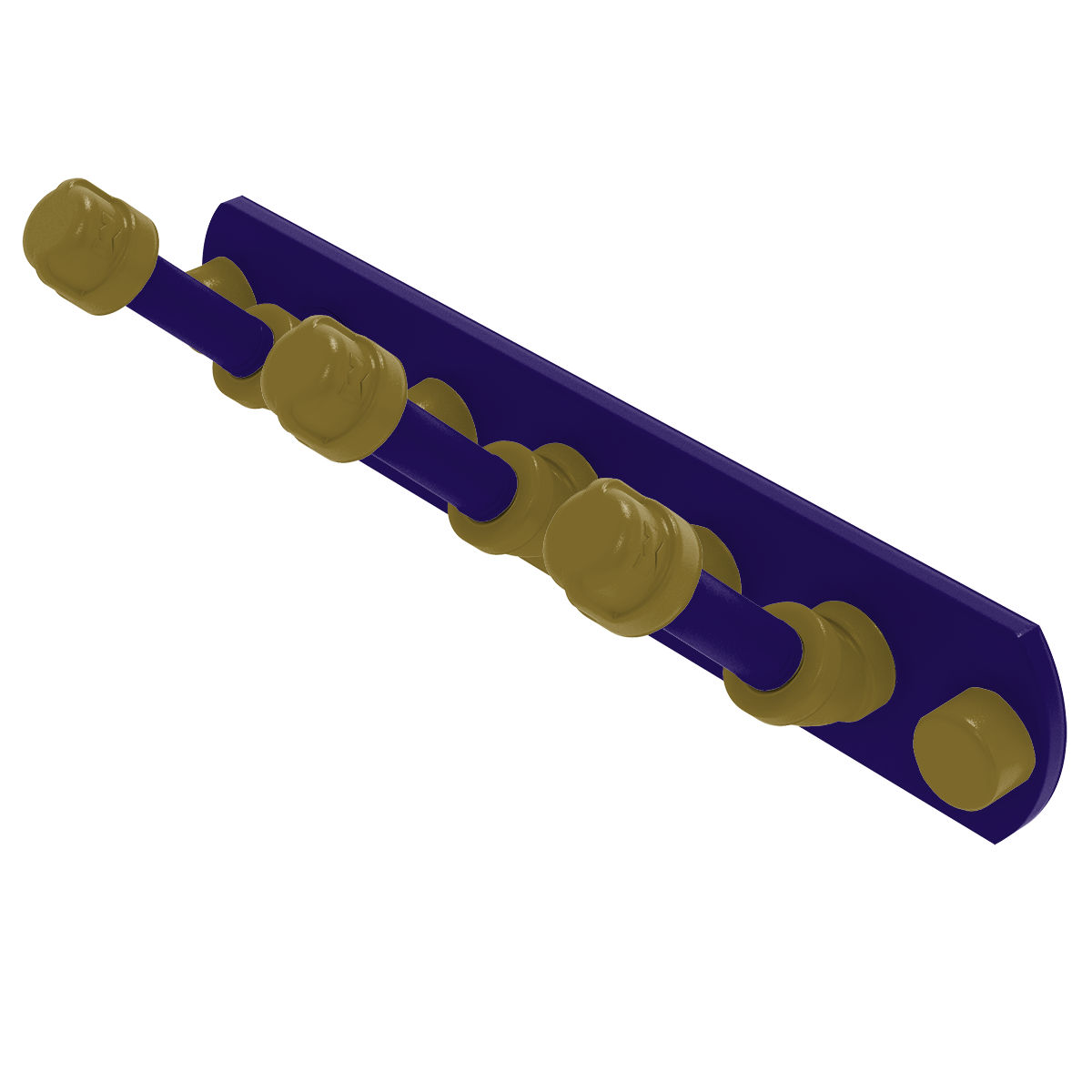 Gridiron Collection 3 Position Multi Hook Baltimore Edition