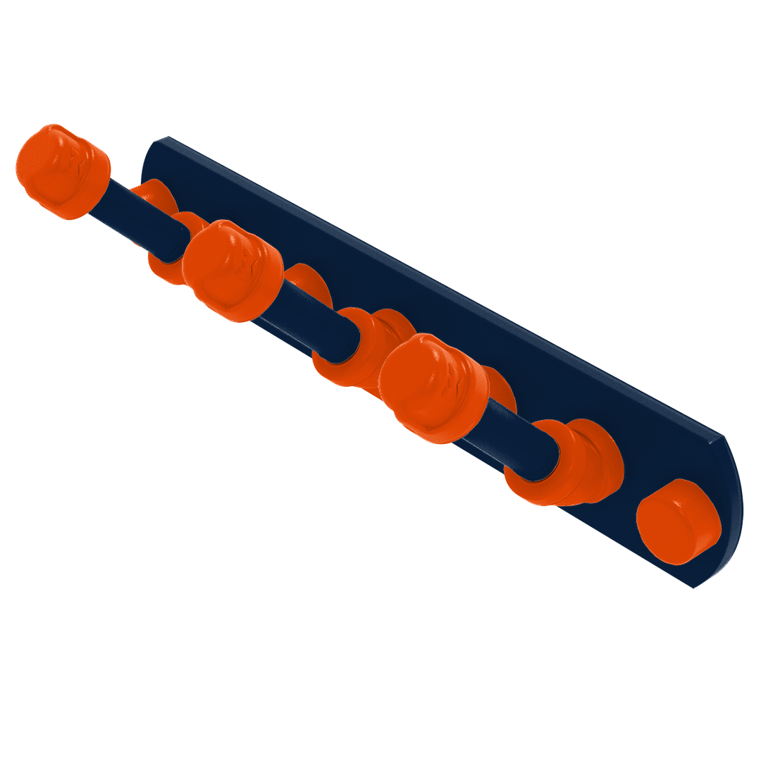 Gridiron Collection 3 Position Multi Hook Denver Edition