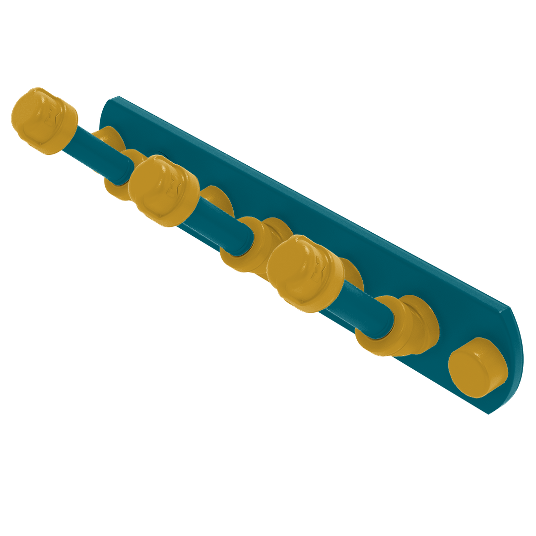 Gridiron Collection 3 Position Multi Hook Jacksonville Edition