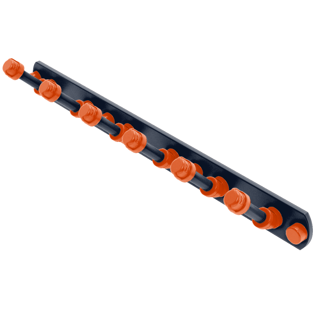 Gridiron Collection 6 Position Tie and Belt Rack Chicago Edition