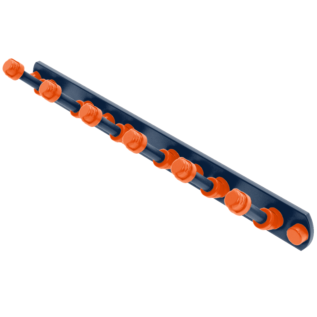 Gridiron Collection 6 Position Tie and Belt Rack Denver Edition