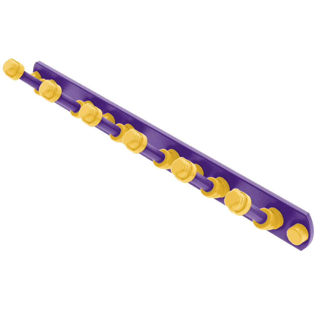 Gridiron Collection 6 Position Tie and Belt Rack Minnesota Edition