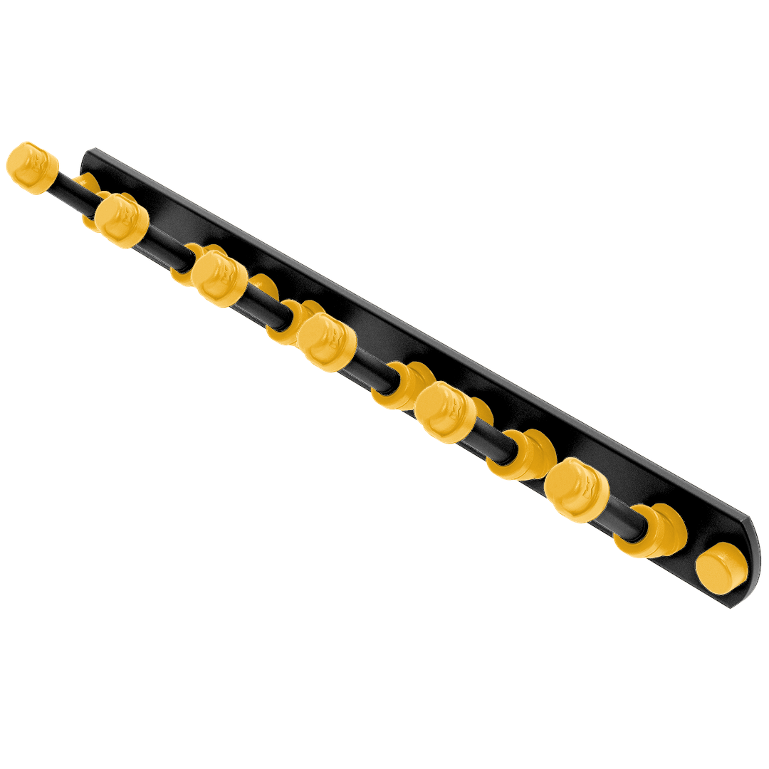 Gridiron Collection 6 Position Tie and Belt Rack Pittsburgh Edition