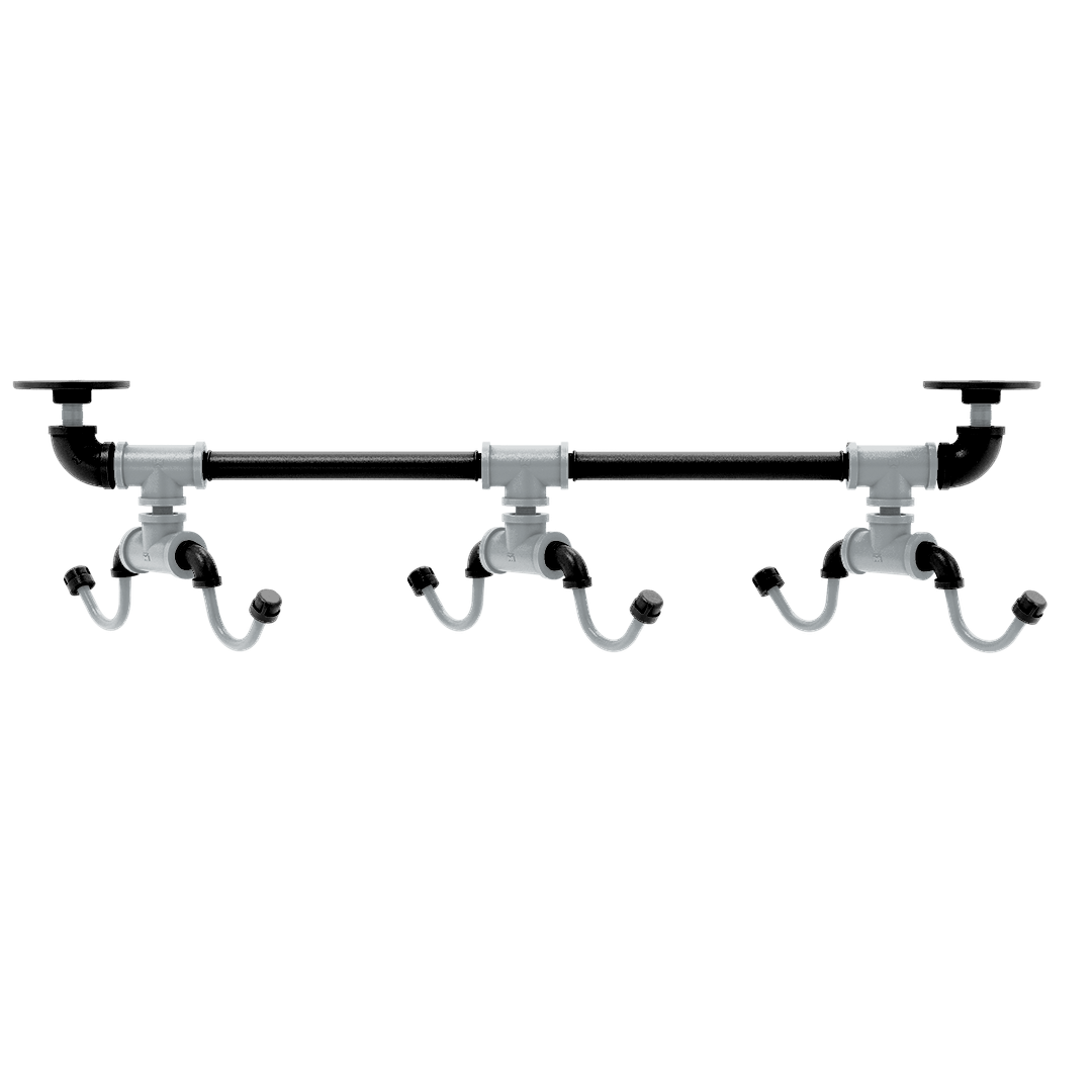 Gridiron Collection Under Cabinet 6 Coffee Mug Rack Las Vegas Edition