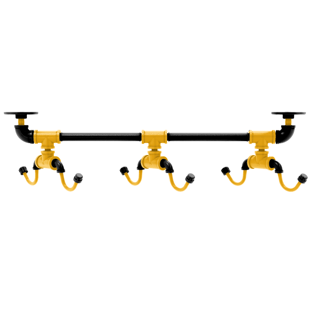 Gridiron Collection Under Cabinet 6 Coffee Mug Rack Pittsburgh Edition