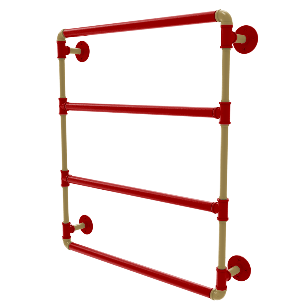 Gridiron Collection Wall Mounted Ladder Towel Bar San Francisco Edition