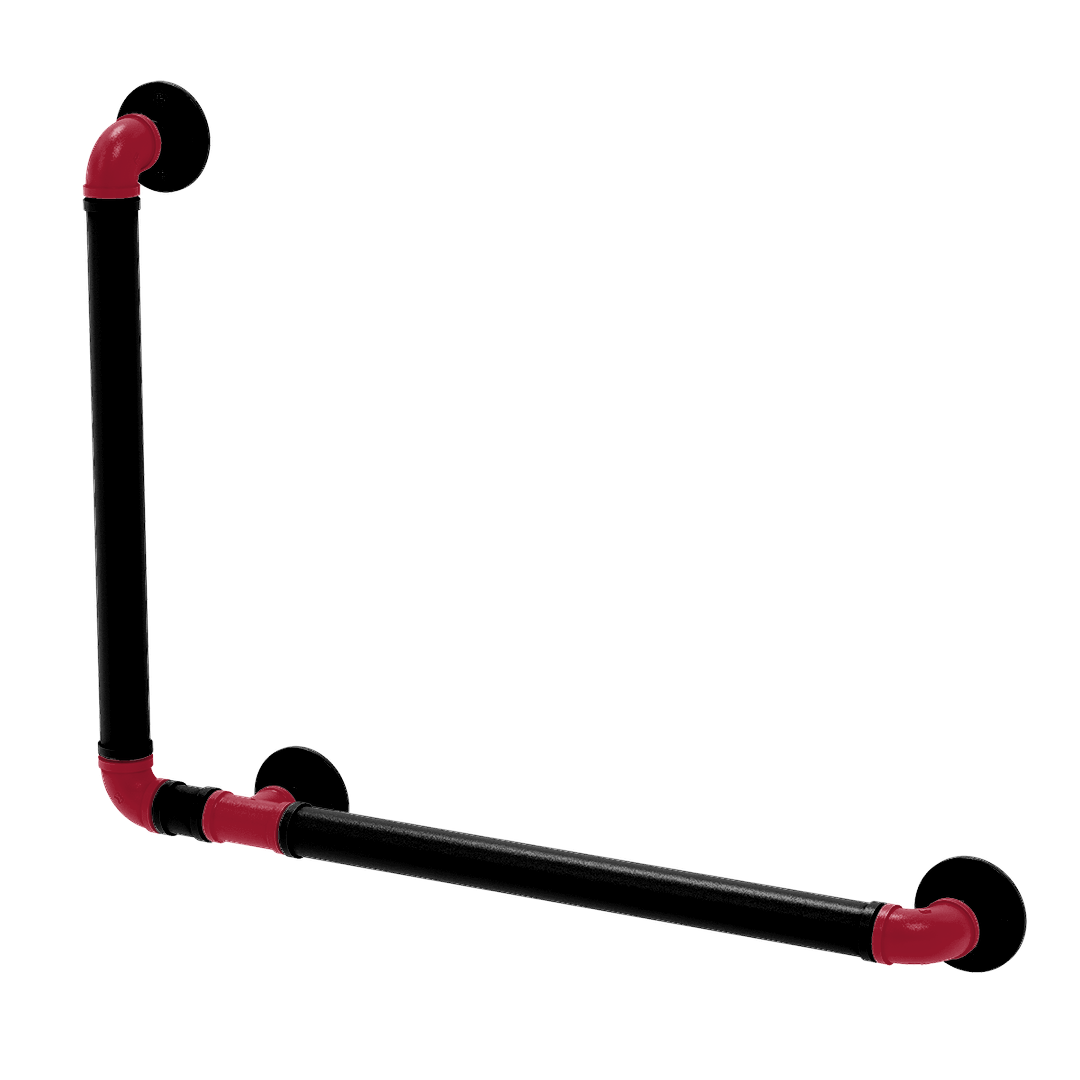 Gridiron Collection 90 Degree Grab Bar Left Hand Atlanta Edition