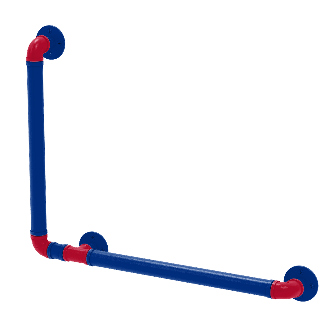 Gridiron Collection 90 Degree Grab Bar Left Hand Buffalo Edition