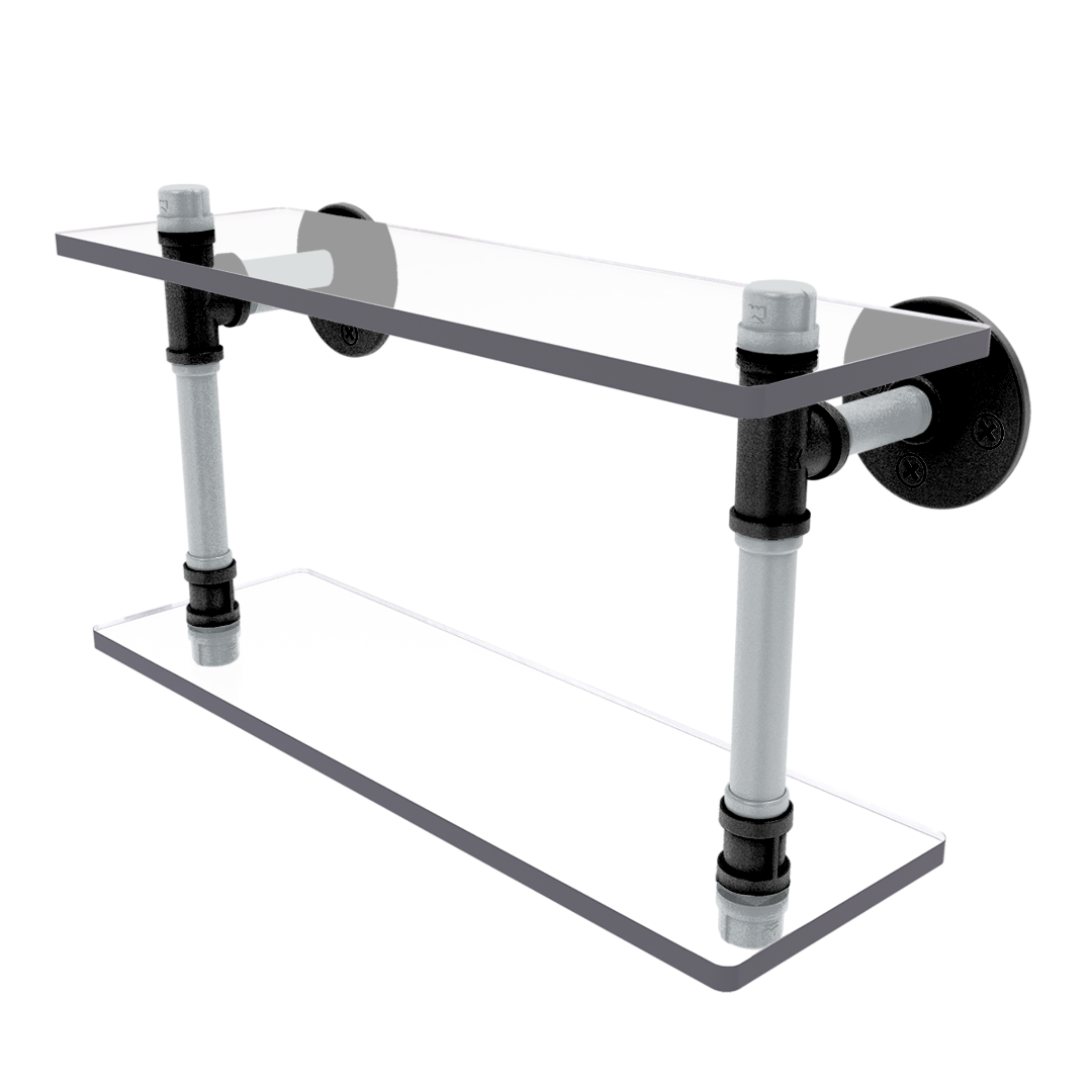 Gridiron Collection Double Glass Shelf Las Vegas Edition