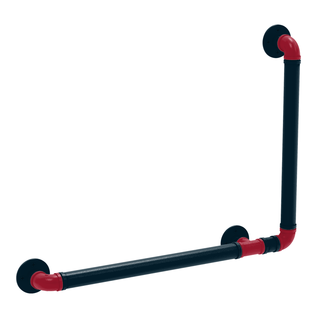 Gridiron Collection 90 Degree Grab Bar Right Hand Houston Edition