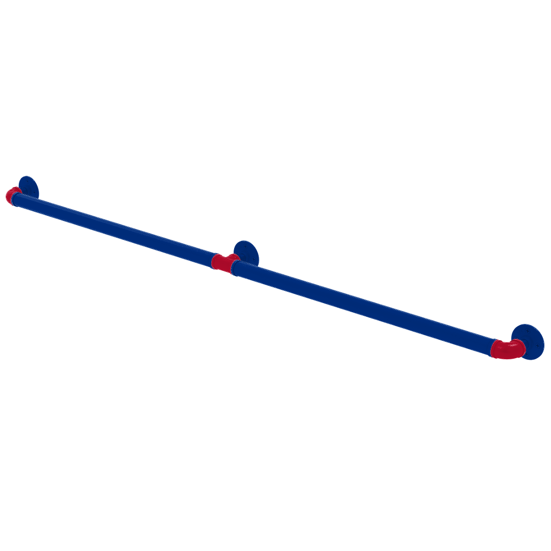 Gridiron Collection Extended 3 Post Grab Bar Buffalo Edition