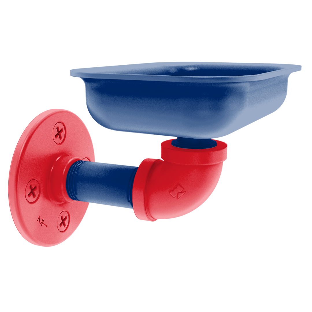 Diamond Collection Wall Mounted Soap Dish Philadelphia Edition