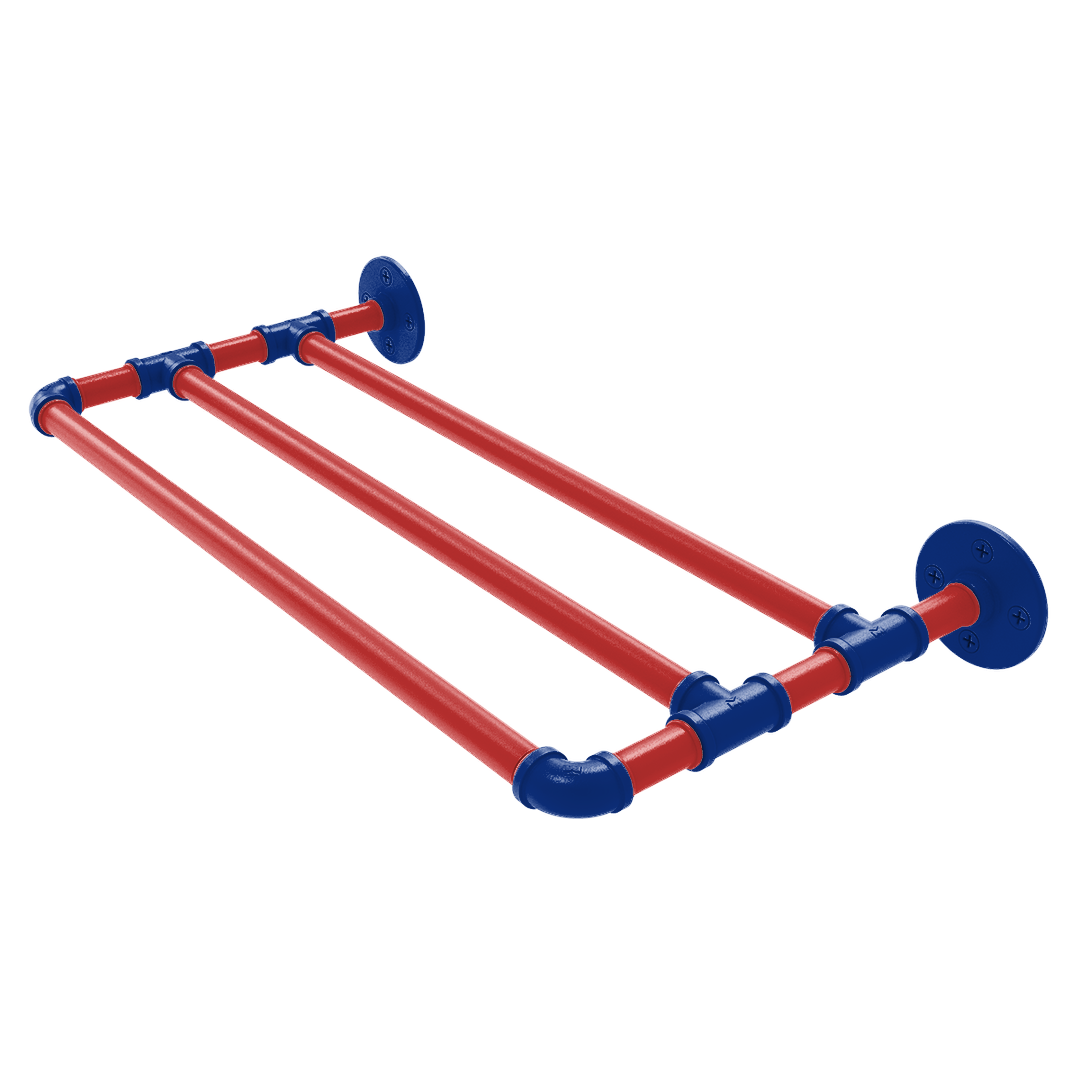 Diamond Collection Wall Mounted Towel Shelf Chicago North Side Edition